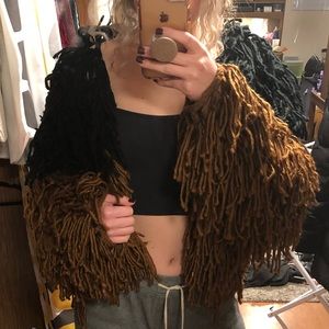Nasty Gal In The Loop Shaggy Cardigan
